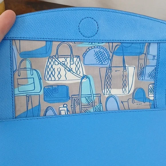 Brand NEW NO TAGS Vera Bradley Blue Crossbody Bag W DUST BAG - Picture 8 of 16
